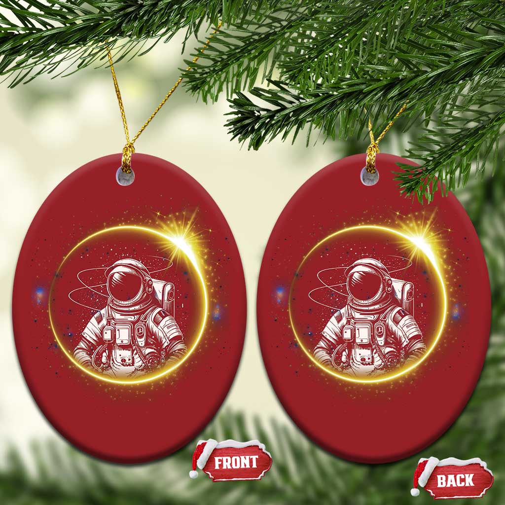 Astronaut Outer Space Christmas Ornament Cosmic Spaceflight TS02