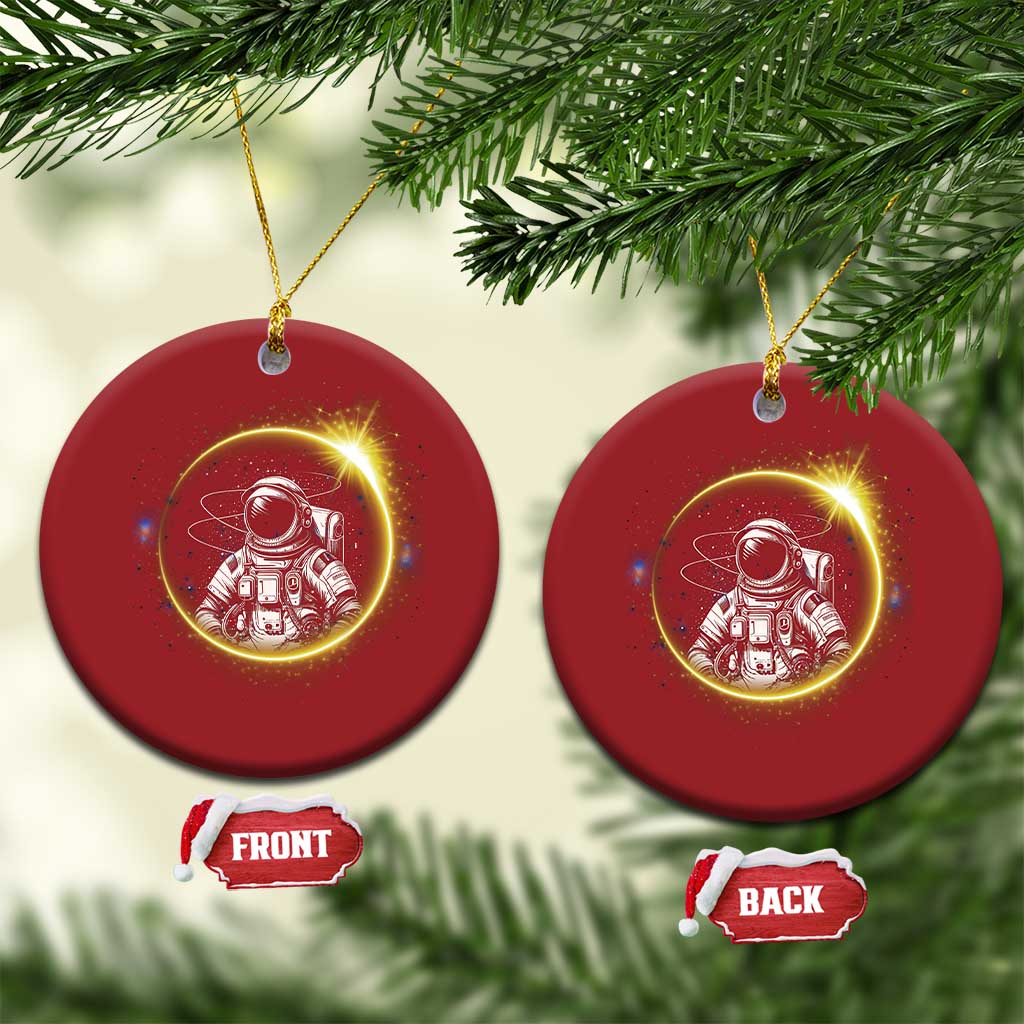 Astronaut Outer Space Christmas Ornament Cosmic Spaceflight TS02