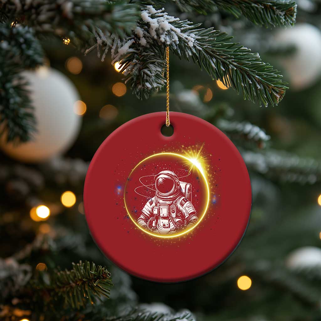 Astronaut Outer Space Christmas Ornament Cosmic Spaceflight TS02