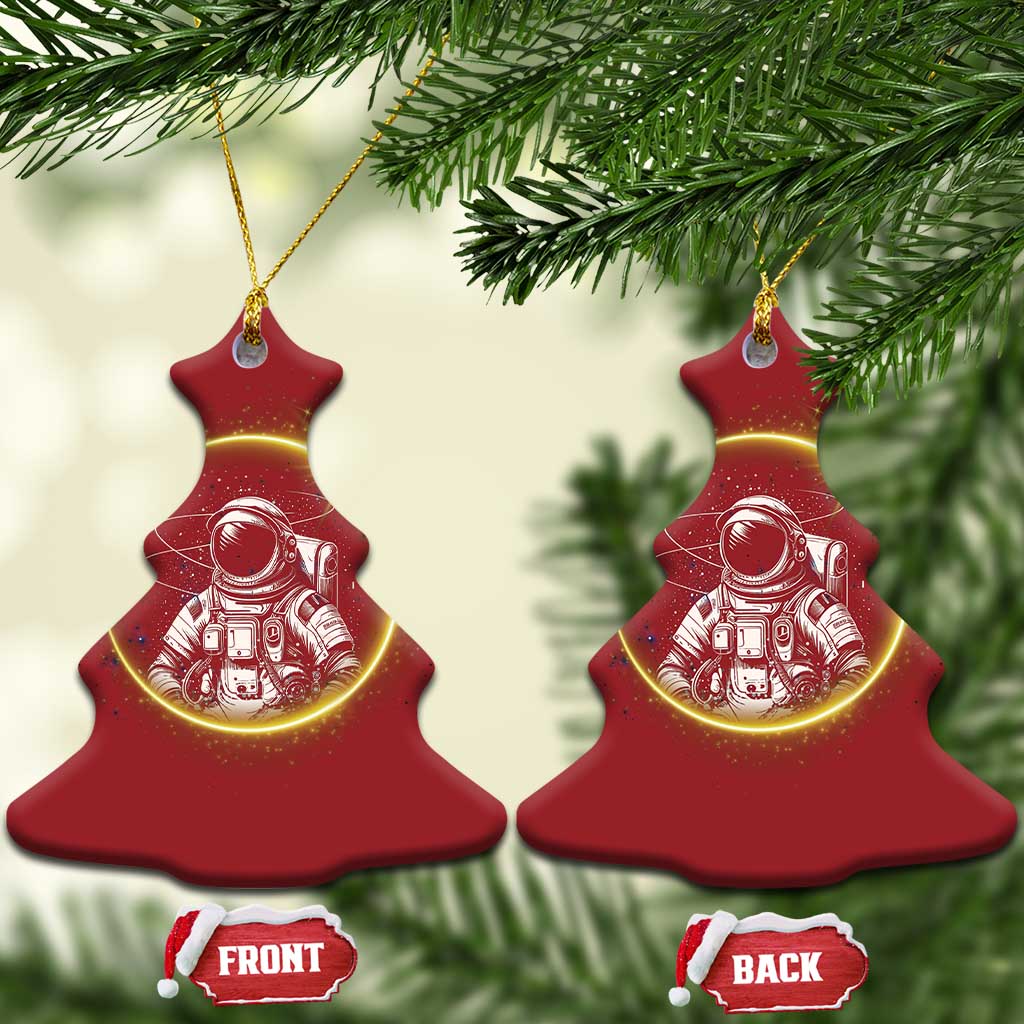 Astronaut Outer Space Christmas Ornament Cosmic Spaceflight TS02