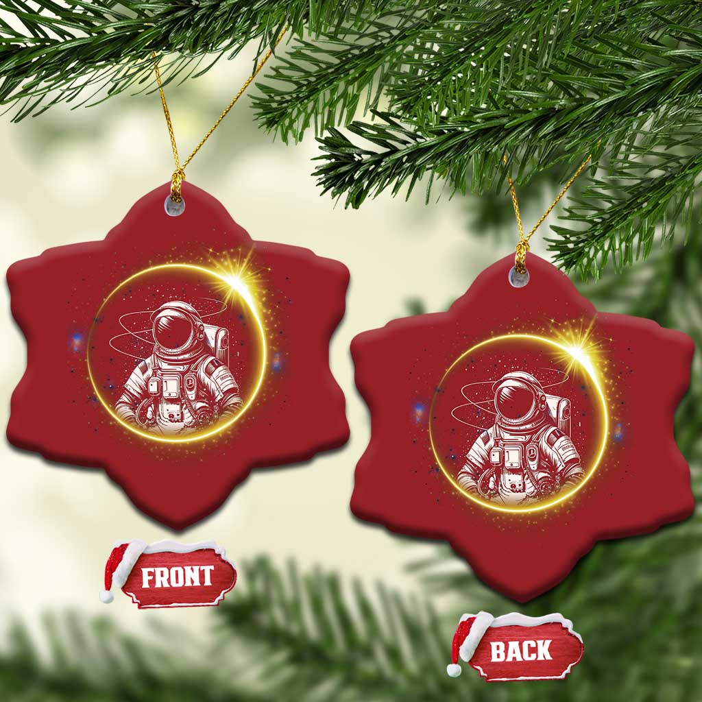 Astronaut Outer Space Christmas Ornament Cosmic Spaceflight TS02