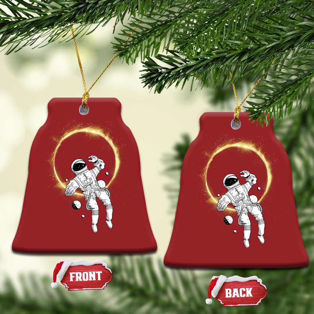 Astronaut Outer Space Christmas Ornament Cosmic Spaceflight Galaxy TS02