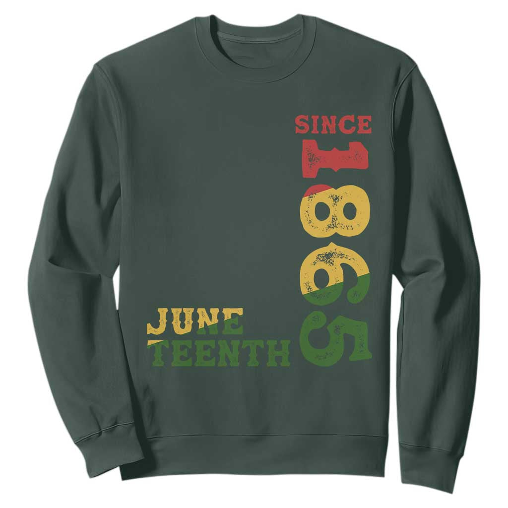 Juneteenth Since 1865 Sweatshirt Freedom Black History Independence Day TS02