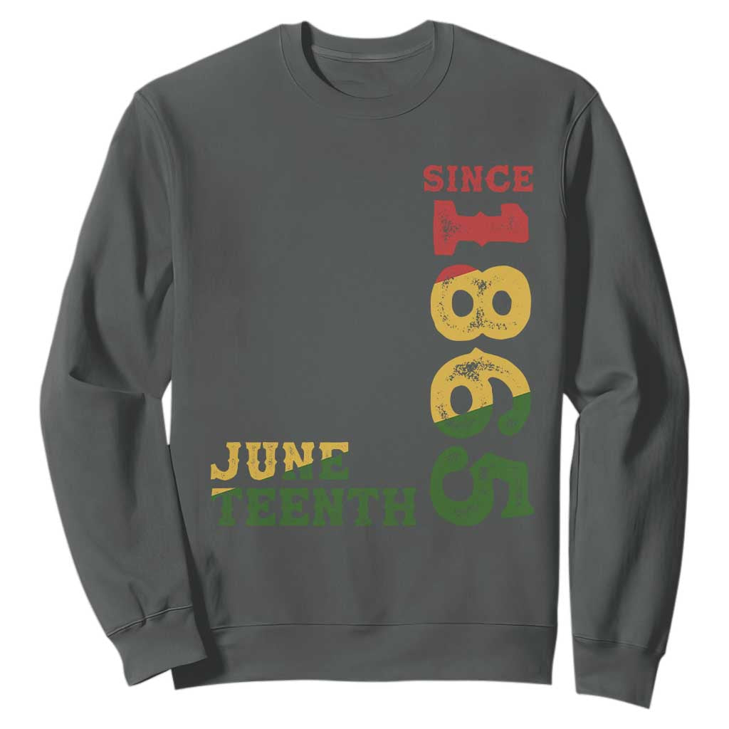 Juneteenth Since 1865 Sweatshirt Freedom Black History Independence Day TS02