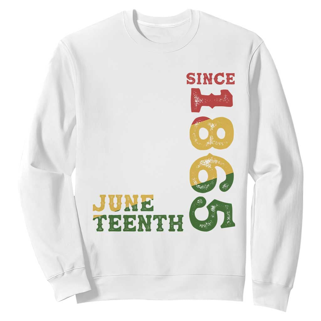 Juneteenth Since 1865 Sweatshirt Freedom Black History Independence Day TS02