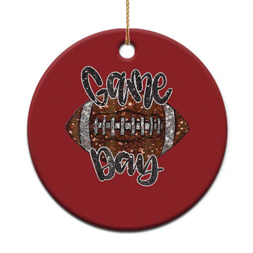 American Football Game Day Christmas Ornament Rugby Season TS02