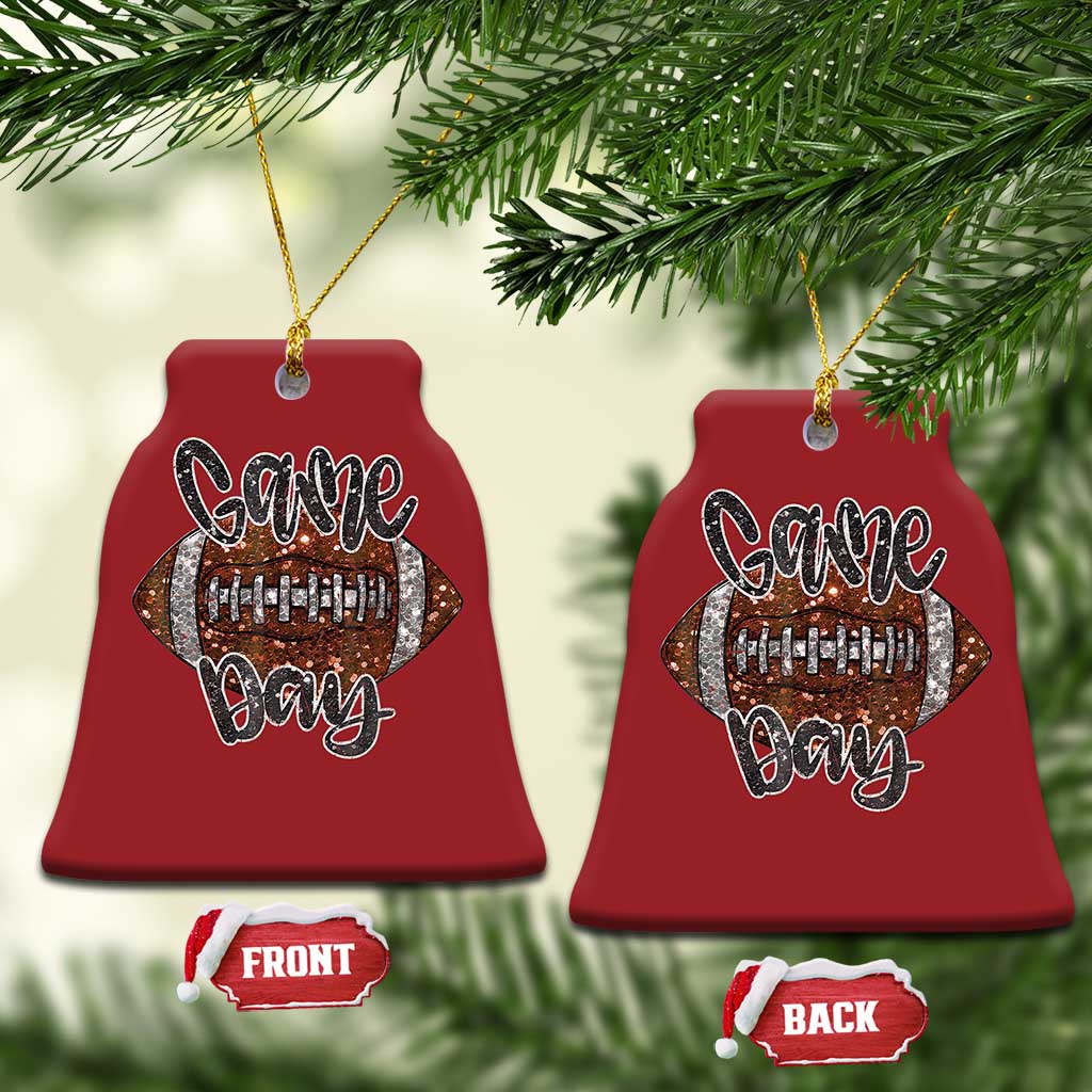 American Football Game Day Christmas Ornament Rugby Season TS02