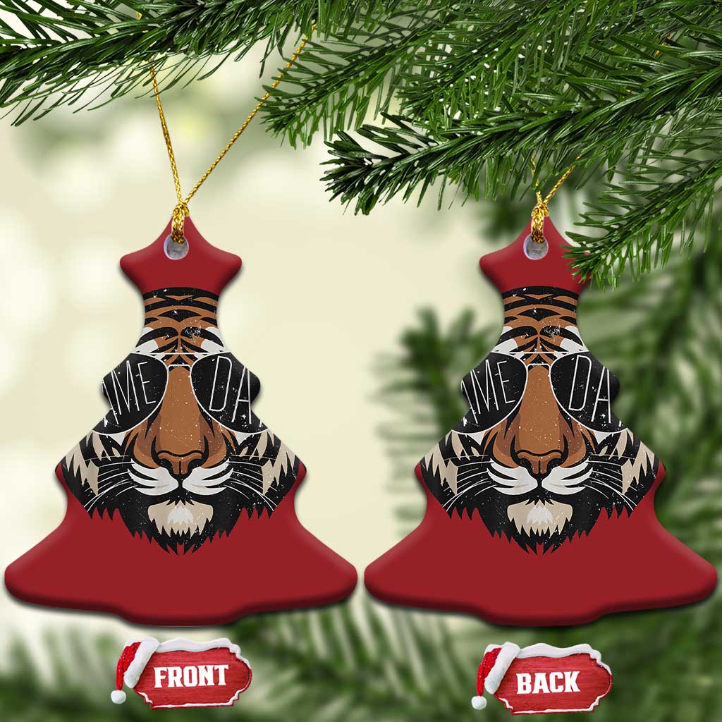 American Football Game Day Christmas Ornament Touchdown Season Cool Tiger TS02