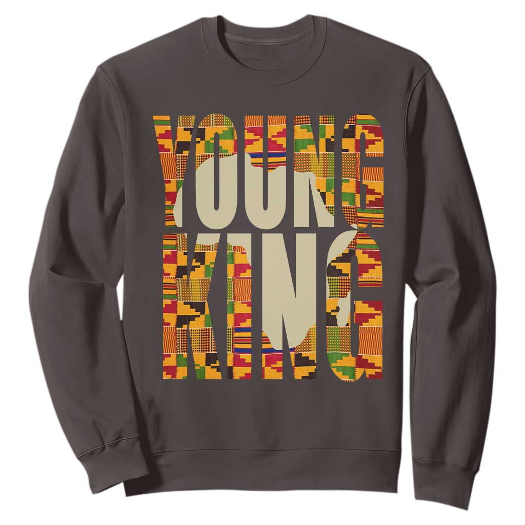 African Kente Young King Sweatshirt TS02