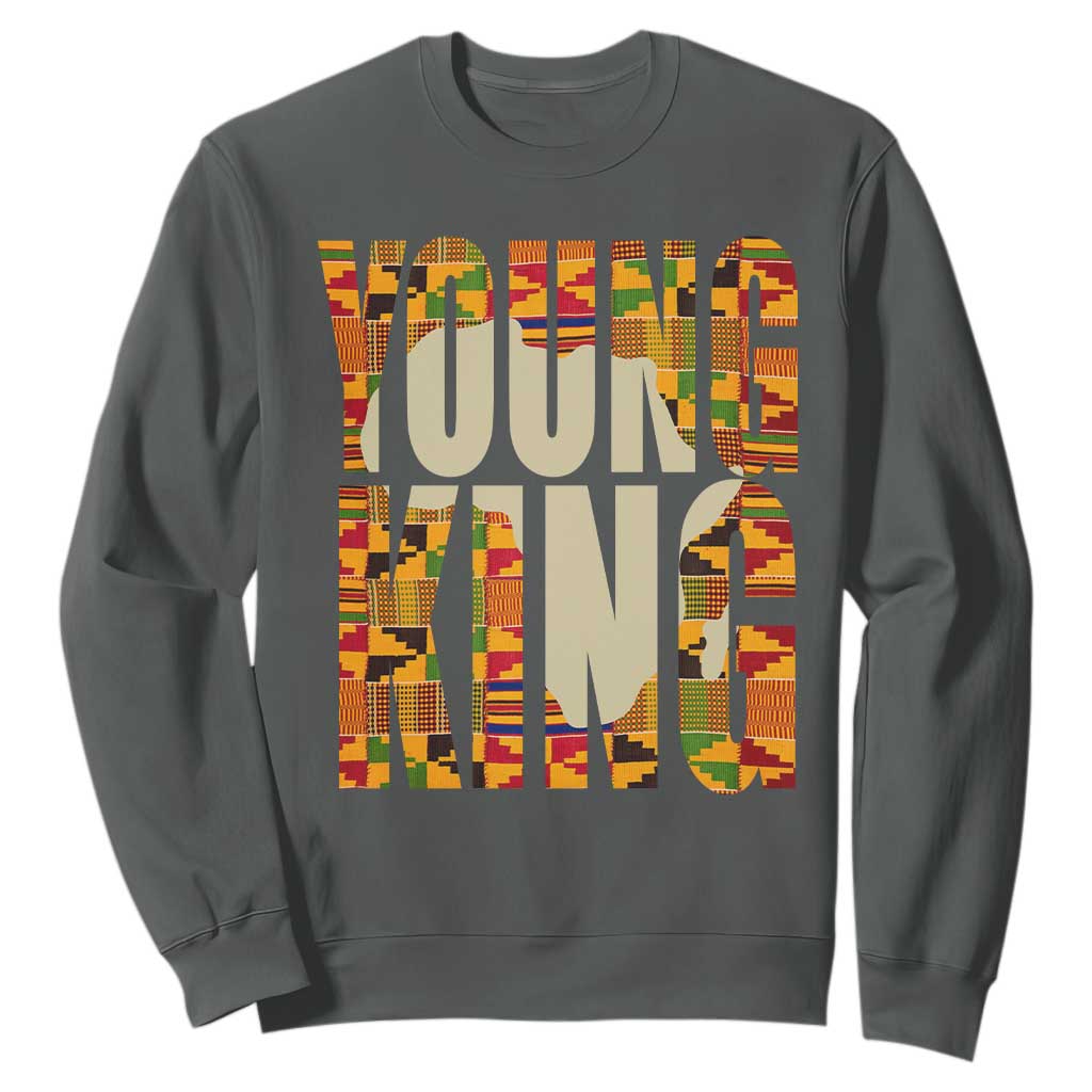 African Kente Young King Sweatshirt TS02
