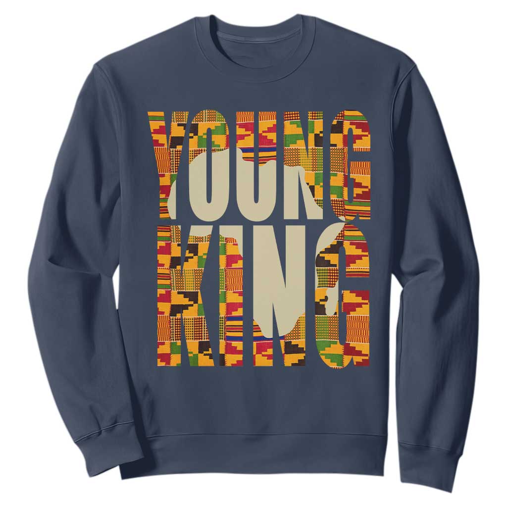 African Kente Young King Sweatshirt TS02