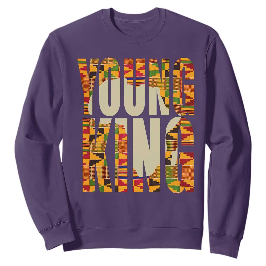 African Kente Young King Sweatshirt TS02