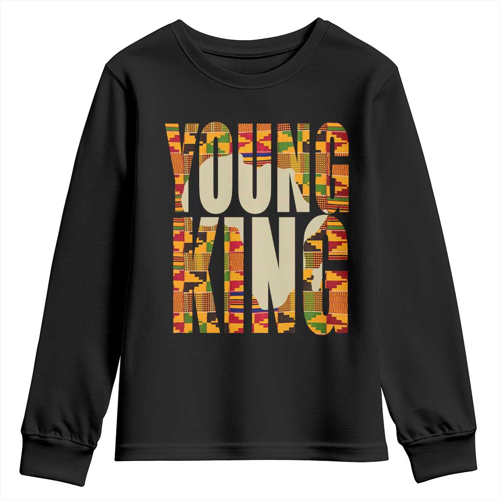 African Kente Young King Youth Sweatshirt TS02