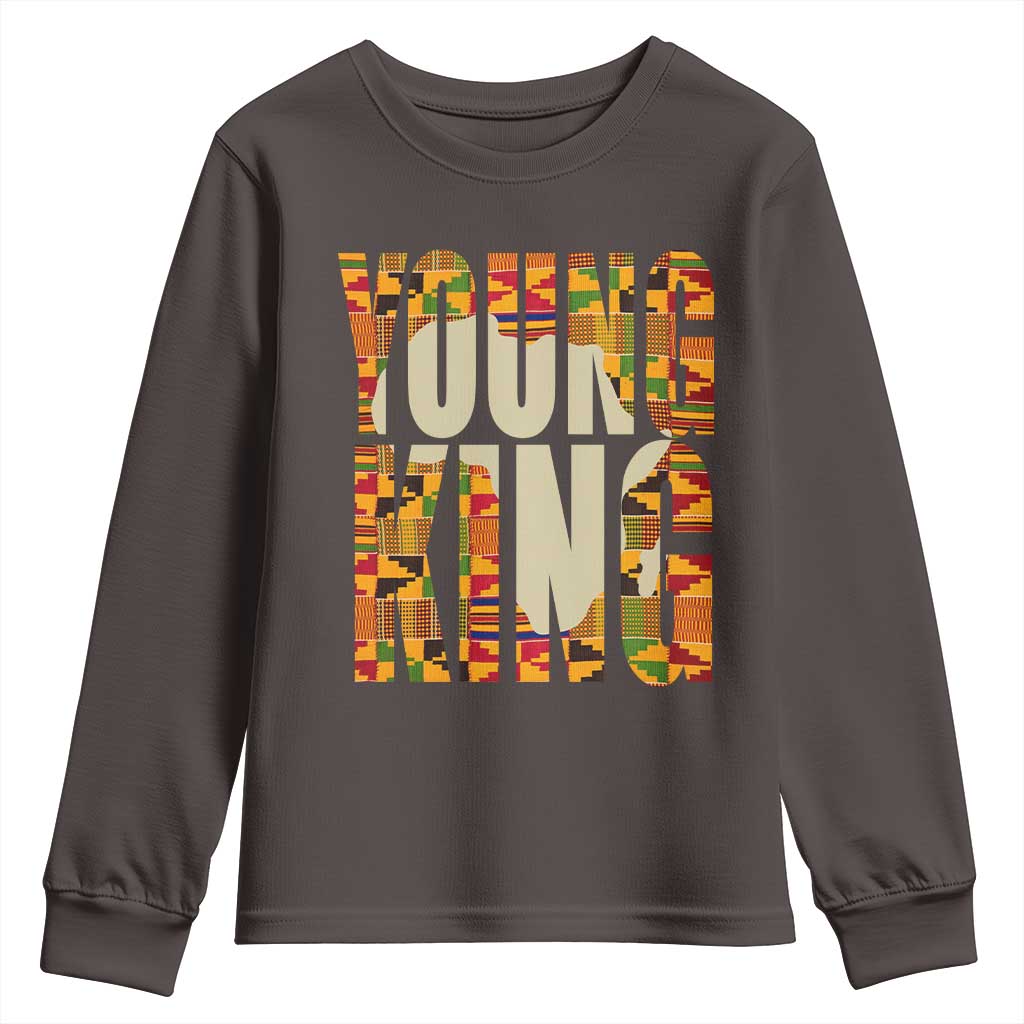 African Kente Young King Youth Sweatshirt TS02