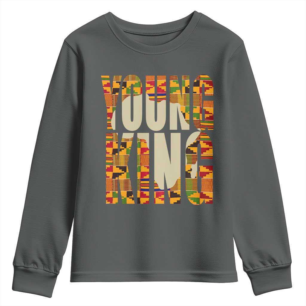 African Kente Young King Youth Sweatshirt TS02