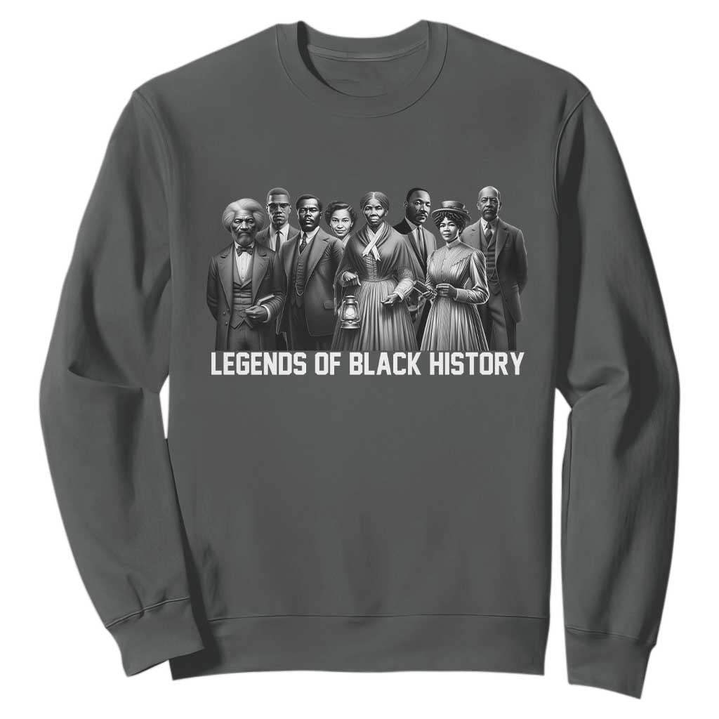 Inspirational Civil Right Leaders Sweatshirt Legends of Black History TS02