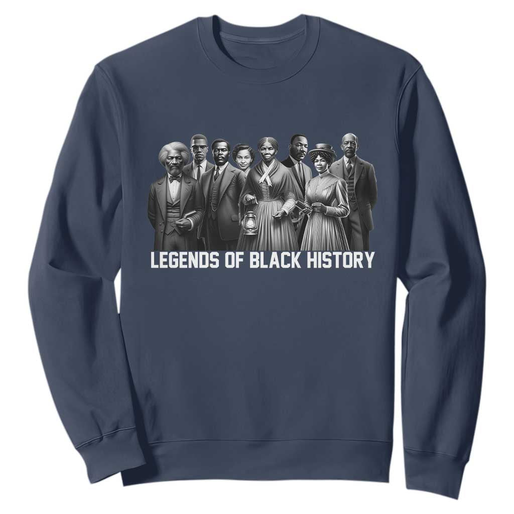 Inspirational Civil Right Leaders Sweatshirt Legends of Black History TS02
