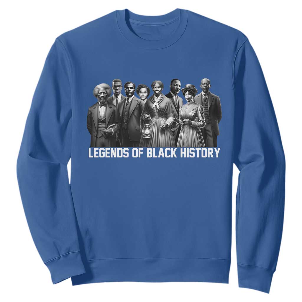 Inspirational Civil Right Leaders Sweatshirt Legends of Black History TS02