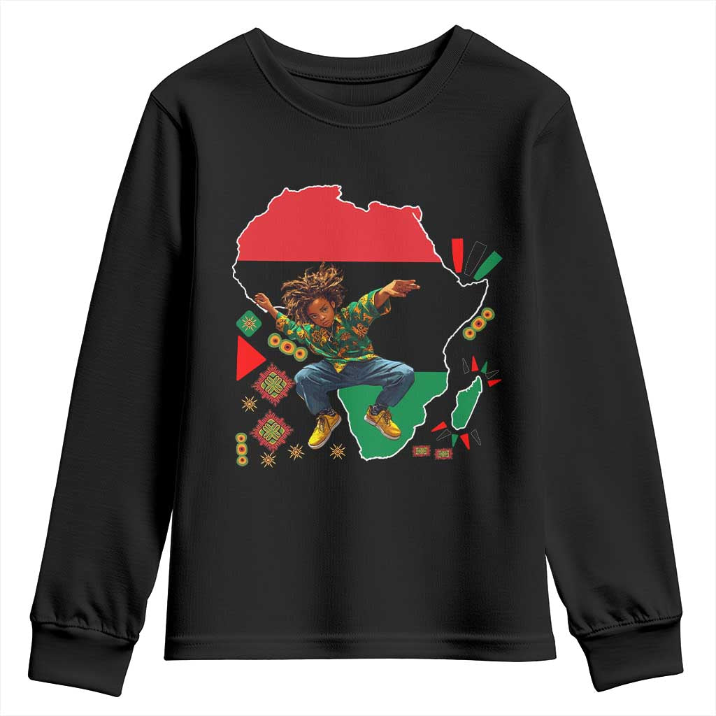 Black Son Future Leader Youth Sweatshirt African American Pride Black History Month TS02