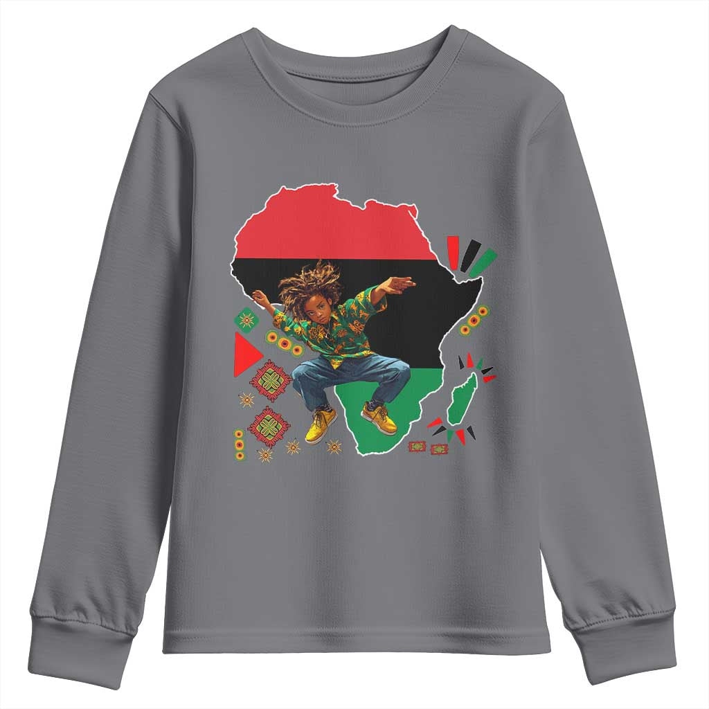 Black Son Future Leader Youth Sweatshirt African American Pride Black History Month TS02