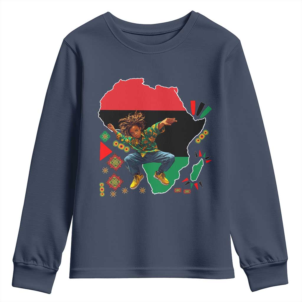 Black Son Future Leader Youth Sweatshirt African American Pride Black History Month TS02