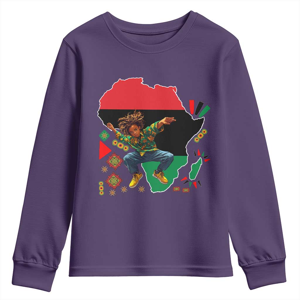 Black Son Future Leader Youth Sweatshirt African American Pride Black History Month TS02