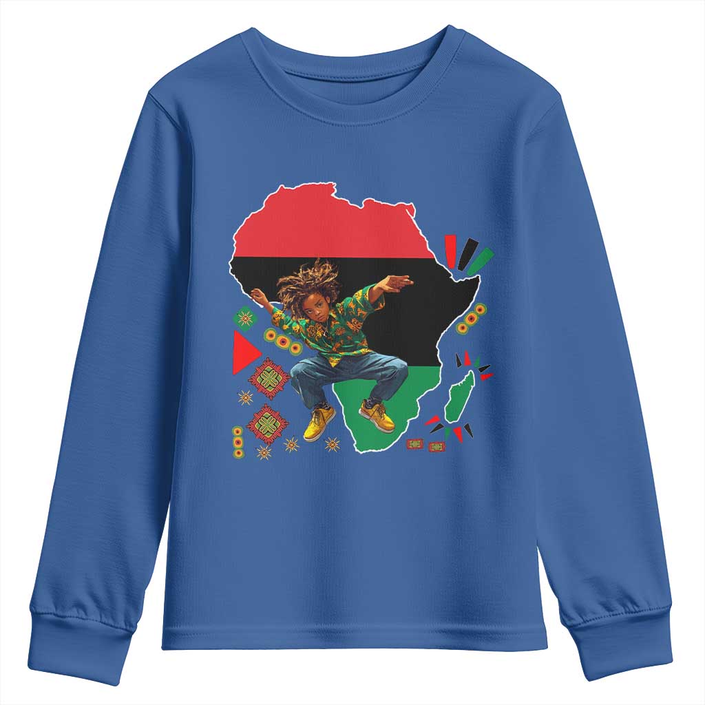 Black Son Future Leader Youth Sweatshirt African American Pride Black History Month TS02