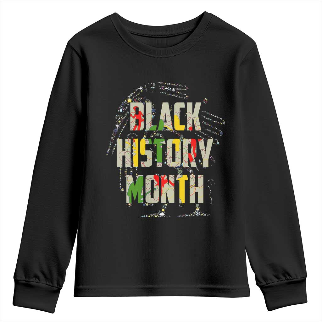 Black History Month Youth Sweatshirt African American Pride TS02