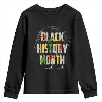 Black History Month Youth Sweatshirt African American Pride TS02