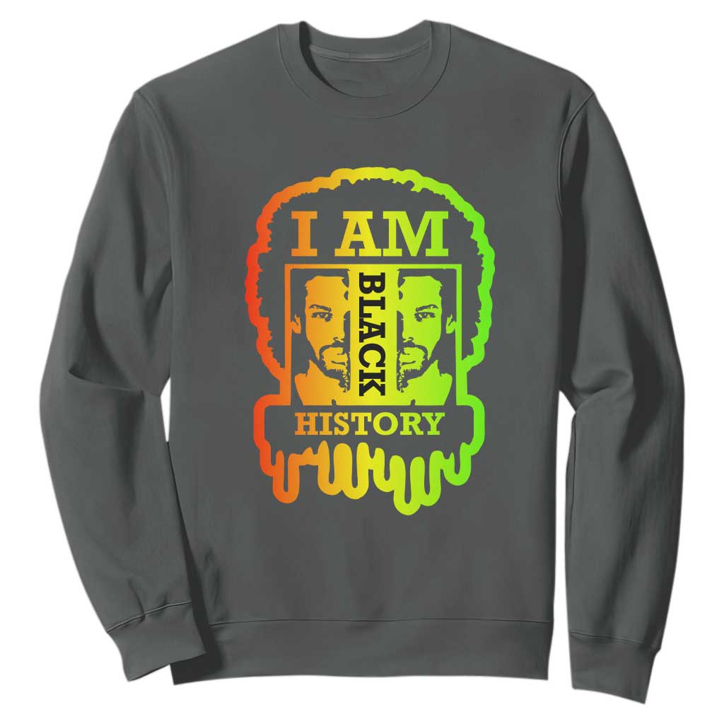 I Am Black History Sweatshirt Dope African American Men TS02