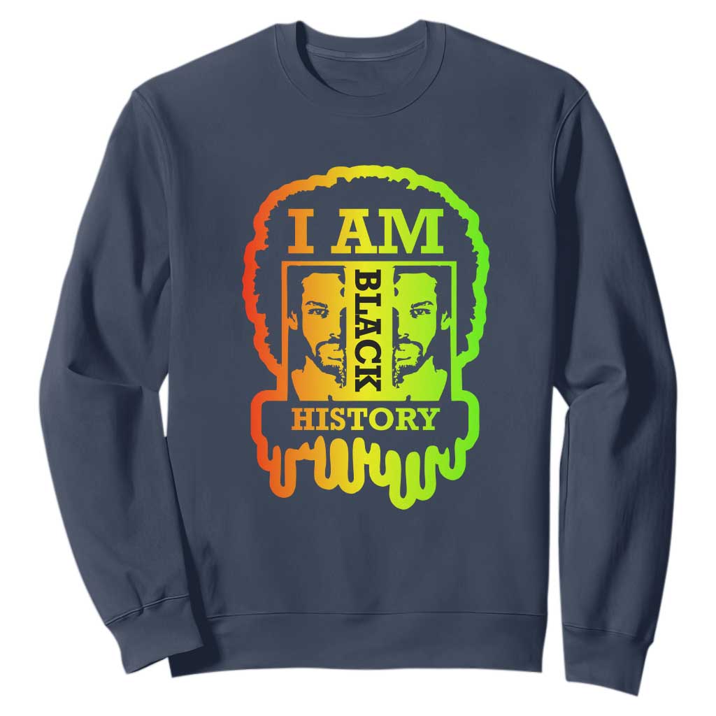 I Am Black History Sweatshirt Dope African American Men TS02