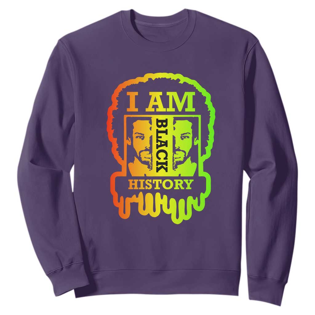 I Am Black History Sweatshirt Dope African American Men TS02