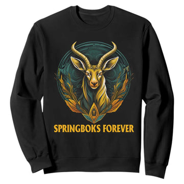 South Africa Rugby Springboks Sweatshirt Forever Stronger Together Go Bokke TS02