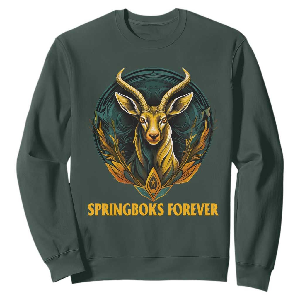 South Africa Rugby Springboks Sweatshirt Forever Stronger Together Go Bokke TS02
