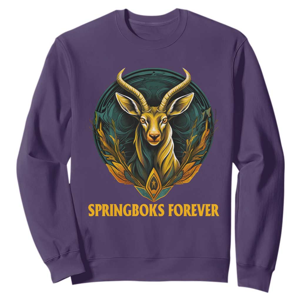 South Africa Rugby Springboks Sweatshirt Forever Stronger Together Go Bokke TS02