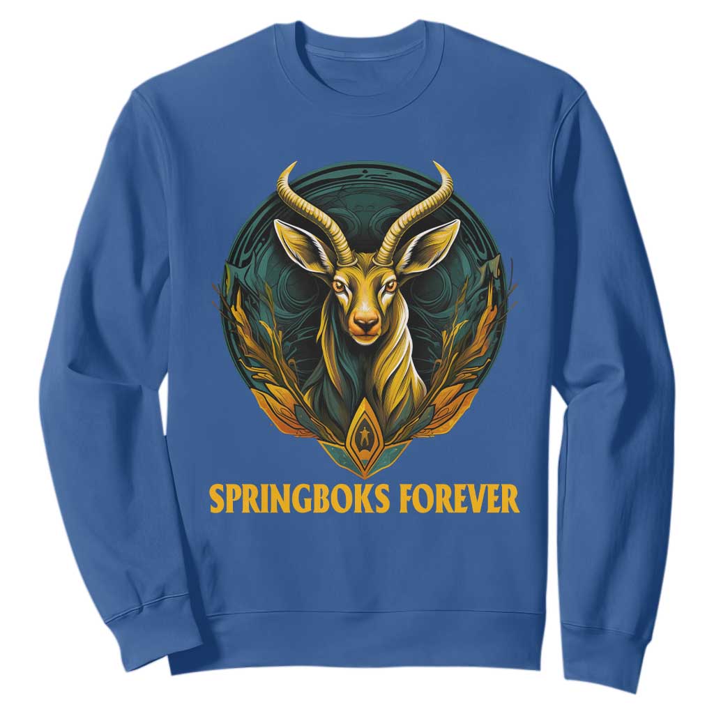 South Africa Rugby Springboks Sweatshirt Forever Stronger Together Go Bokke TS02