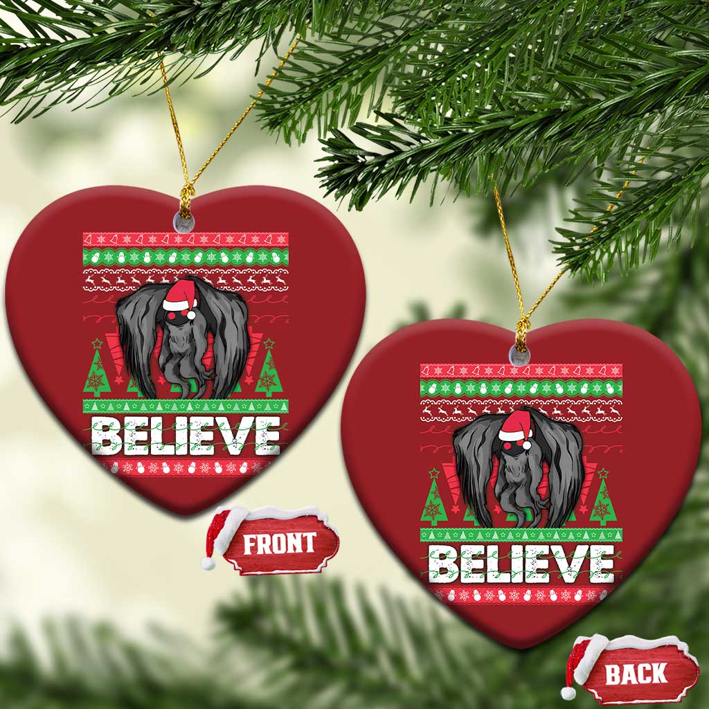 Xmas Mothman Christmas Ornament Believe Cryptmas Cryptid Monster Point Pleasant TS02