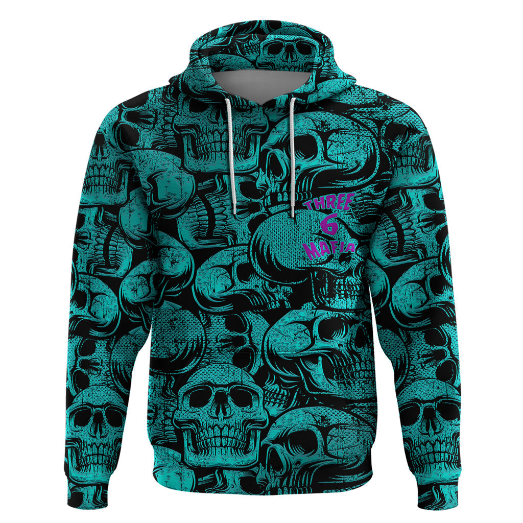 Three 6 Mafia Skull Hoodie Three 6 Mafia TS04