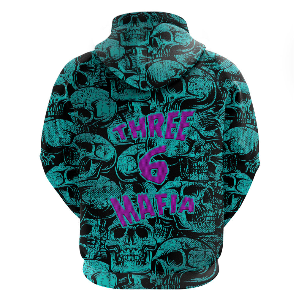 Three 6 Mafia Skull Hoodie Three 6 Mafia TS04
