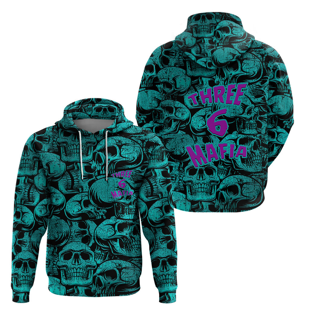Three 6 Mafia Skull Hoodie Three 6 Mafia TS04