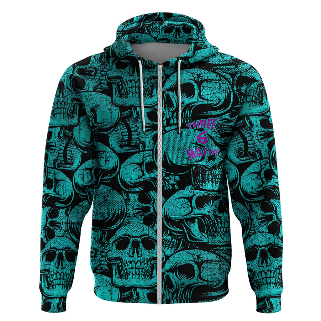 Three 6 Mafia Skull Hoodie Three 6 Mafia TS04
