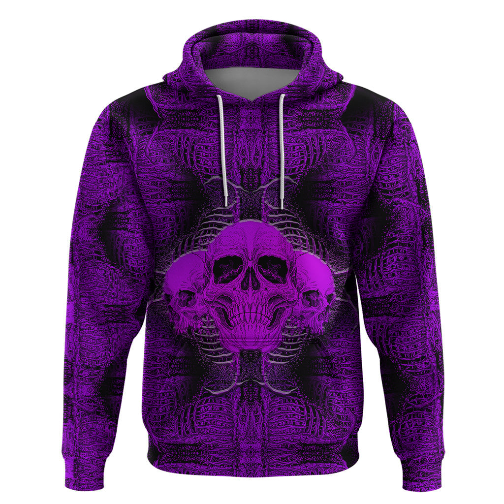 Skull Pattern Hoodie I Am Who I Am Your Approval Isn't Needed TS04