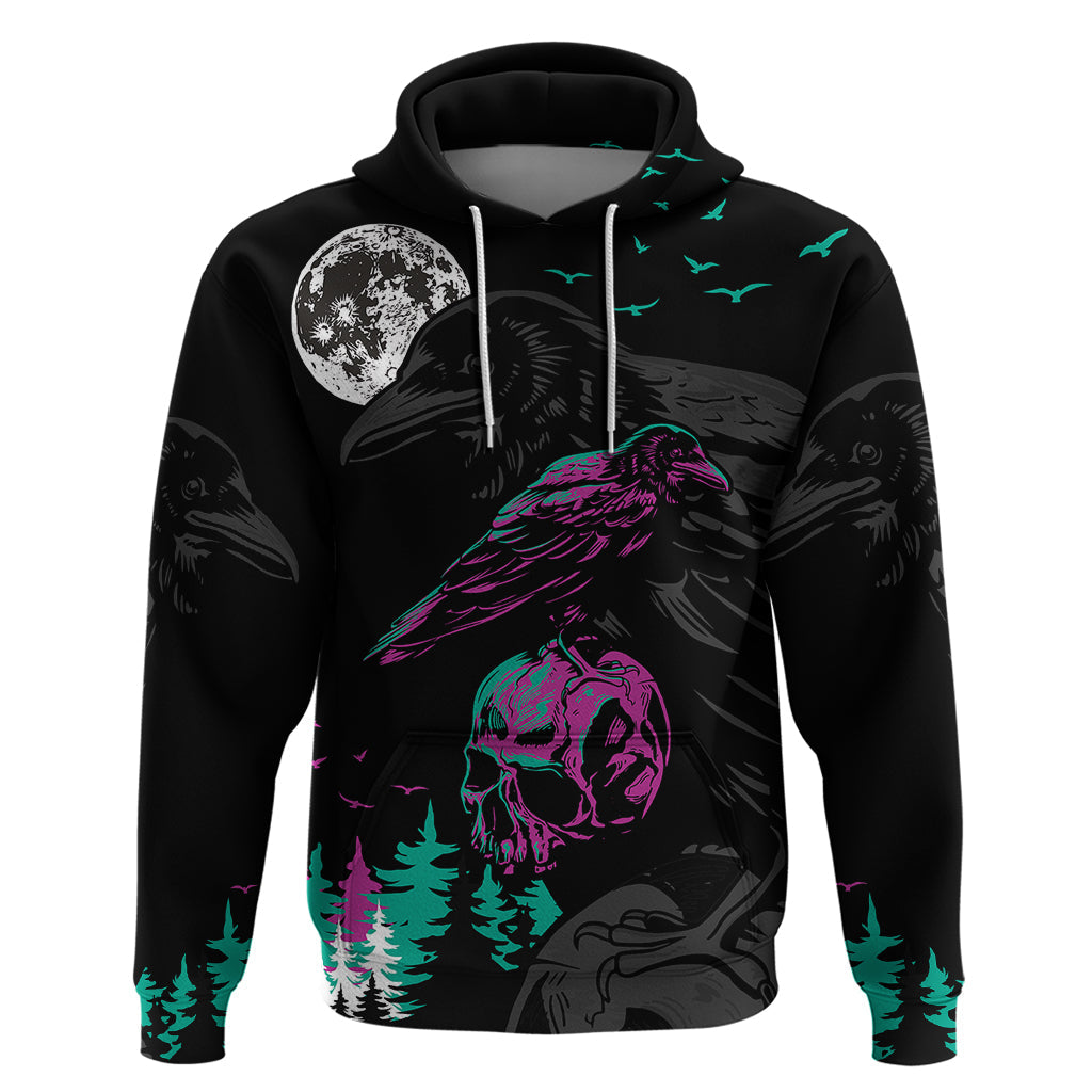 Crow Skull Hoodie My Mascot Is The A Crow TS04