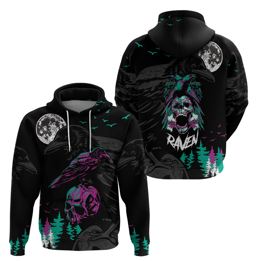 Crow Skull Hoodie My Mascot Is The A Crow TS04