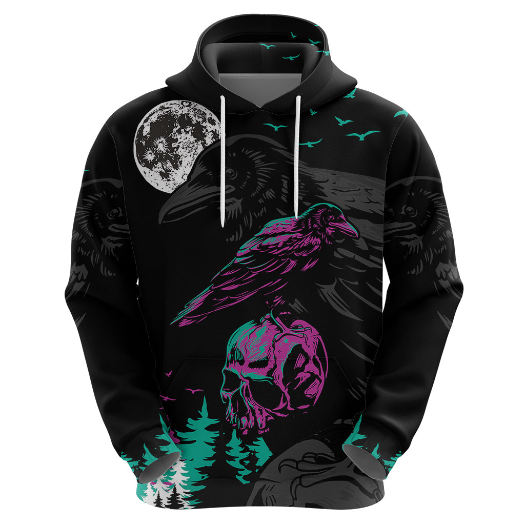 Crow Skull Hoodie My Mascot Is The A Crow TS04