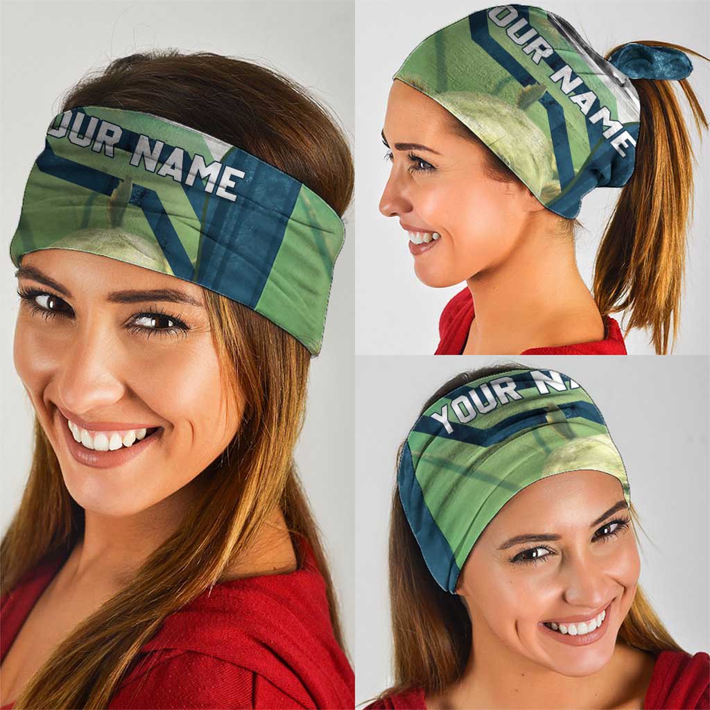 Catfish and Underwater Scene Design Neck Gaiter with Forest Background and Fishing Theme Elements TS04