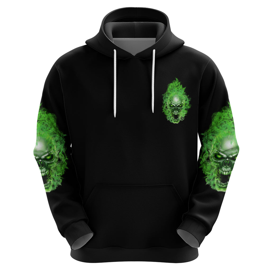 When I Was Born Skull Hoodie TS04