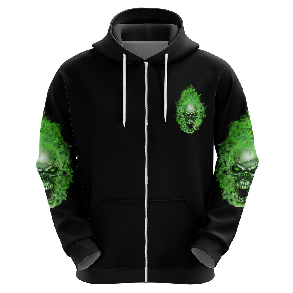 When I Was Born Skull Hoodie TS04