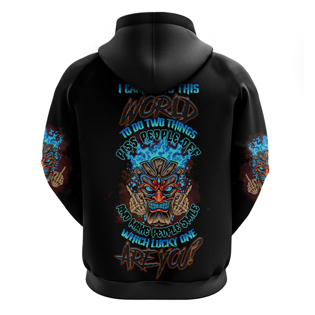 Which Lucky One Are You Skull Tiki Hoodie TS04