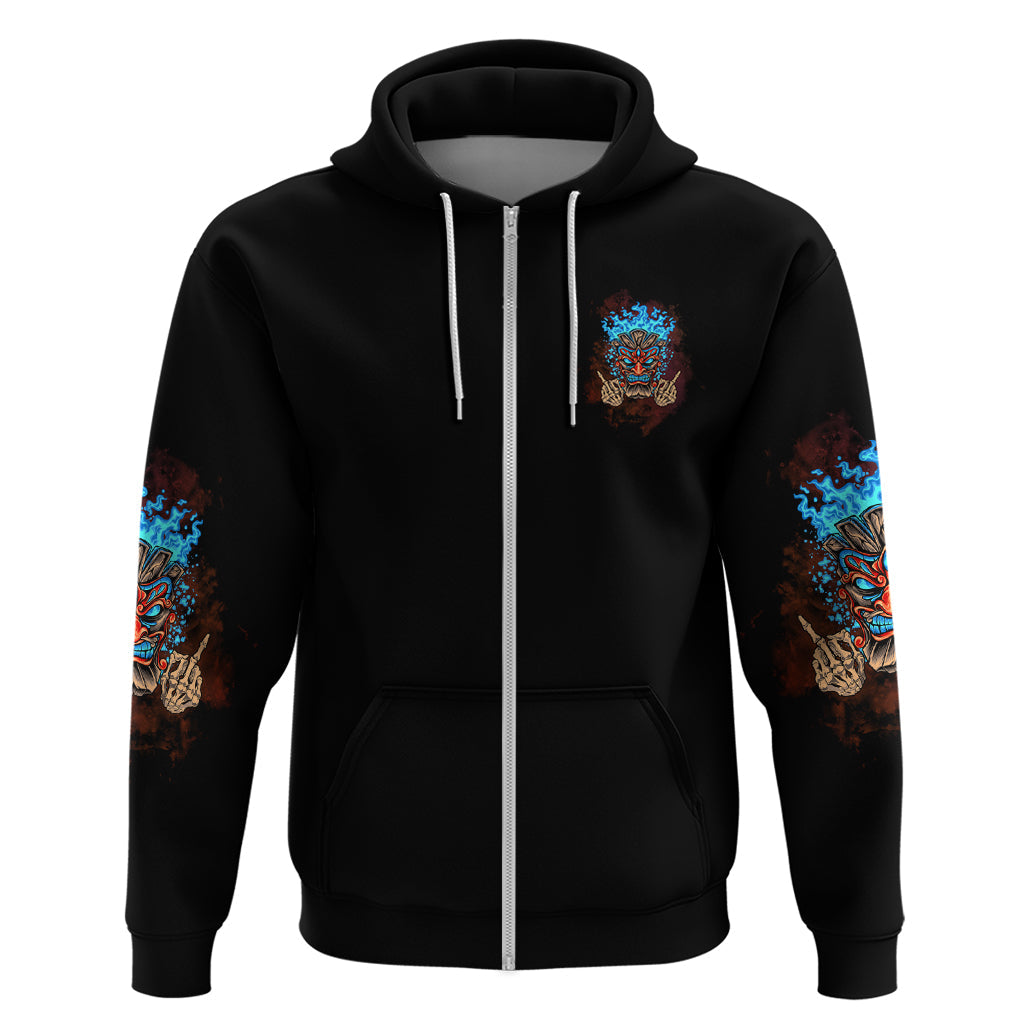 Which Lucky One Are You Skull Tiki Hoodie TS04